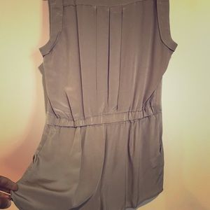 BCBG MaxAzria Silk Romper